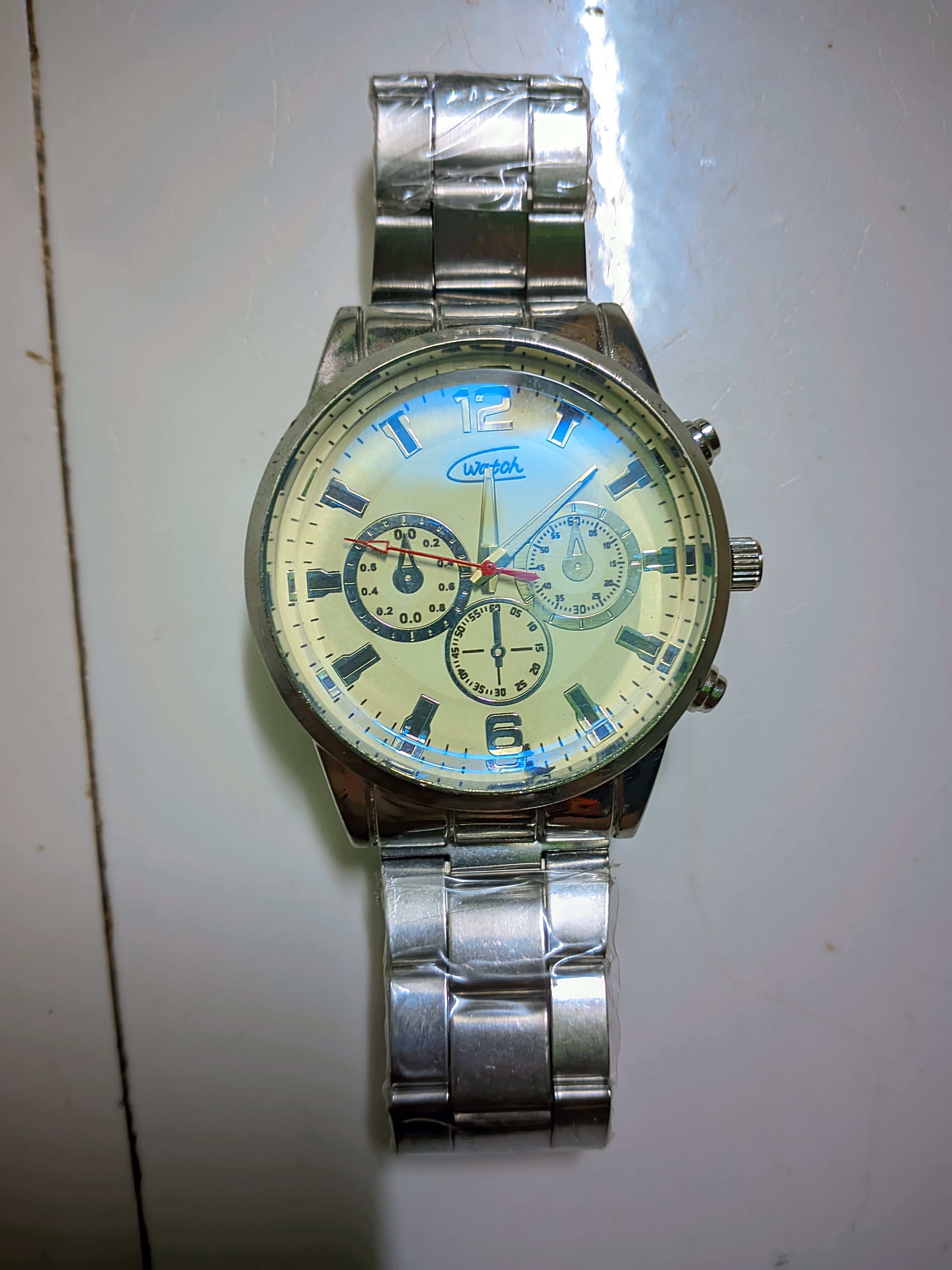 Mens casual analog watch